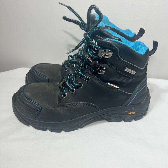 Helly Hansen Boots Women Bergen Black Work Steel Toe Composite Lace Up 8.5 - Picture 4 of 9